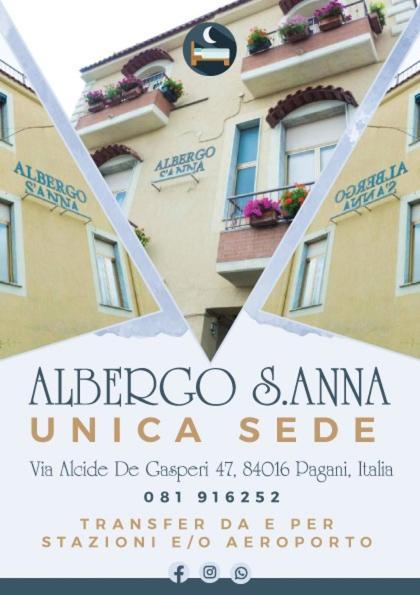 Albergo Sant'Anna Pagani Eksteriør billede